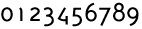 Ottomat Old Style Tabular Numbers