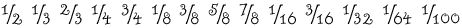 Remedy Fractions