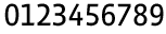 Vista Lining Proportional Numbers
