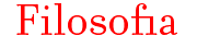 Filosofia