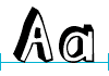 Blockhead Alphabet