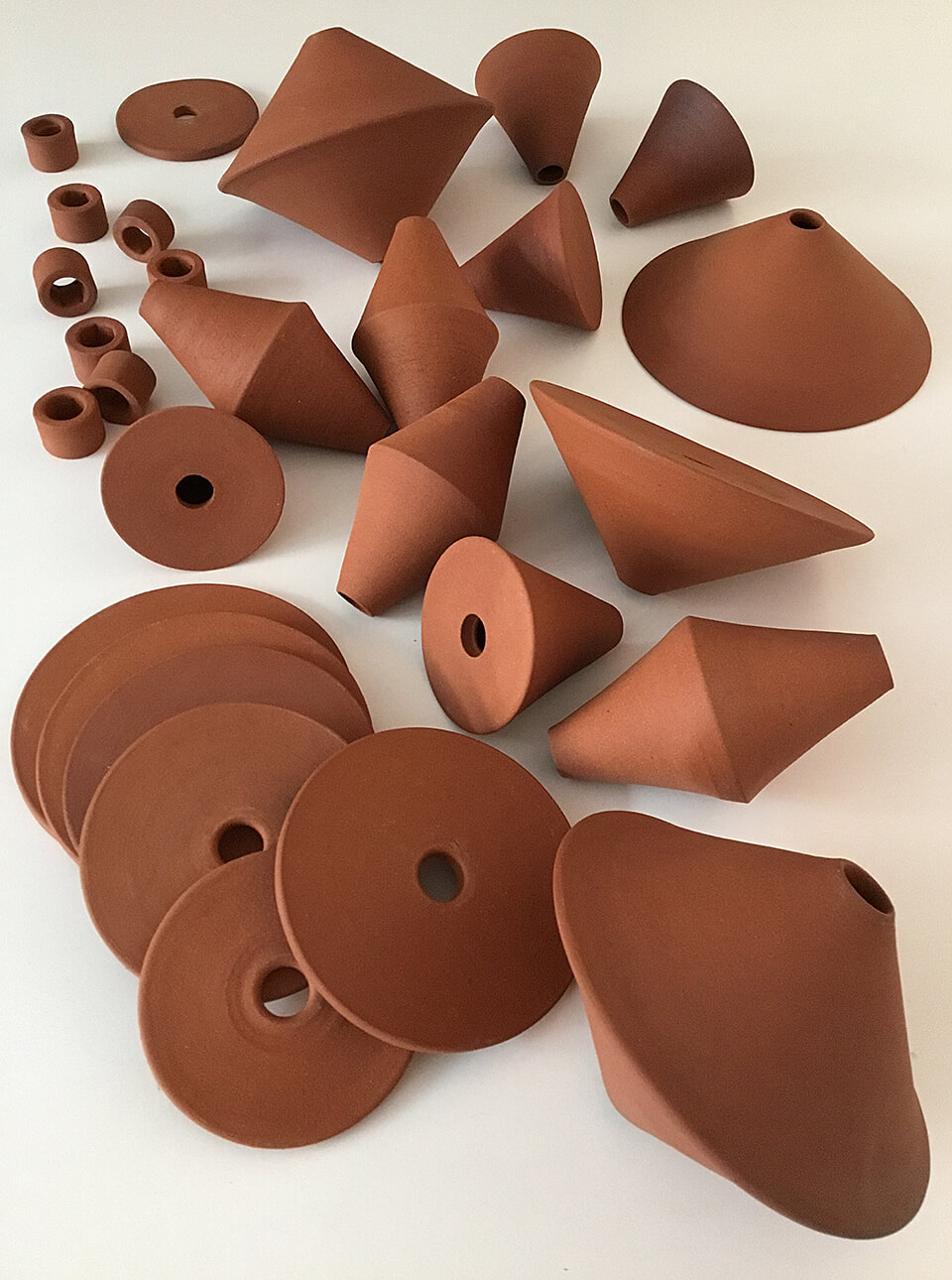Ceramic Garden Cones by Zuzana Licko 8