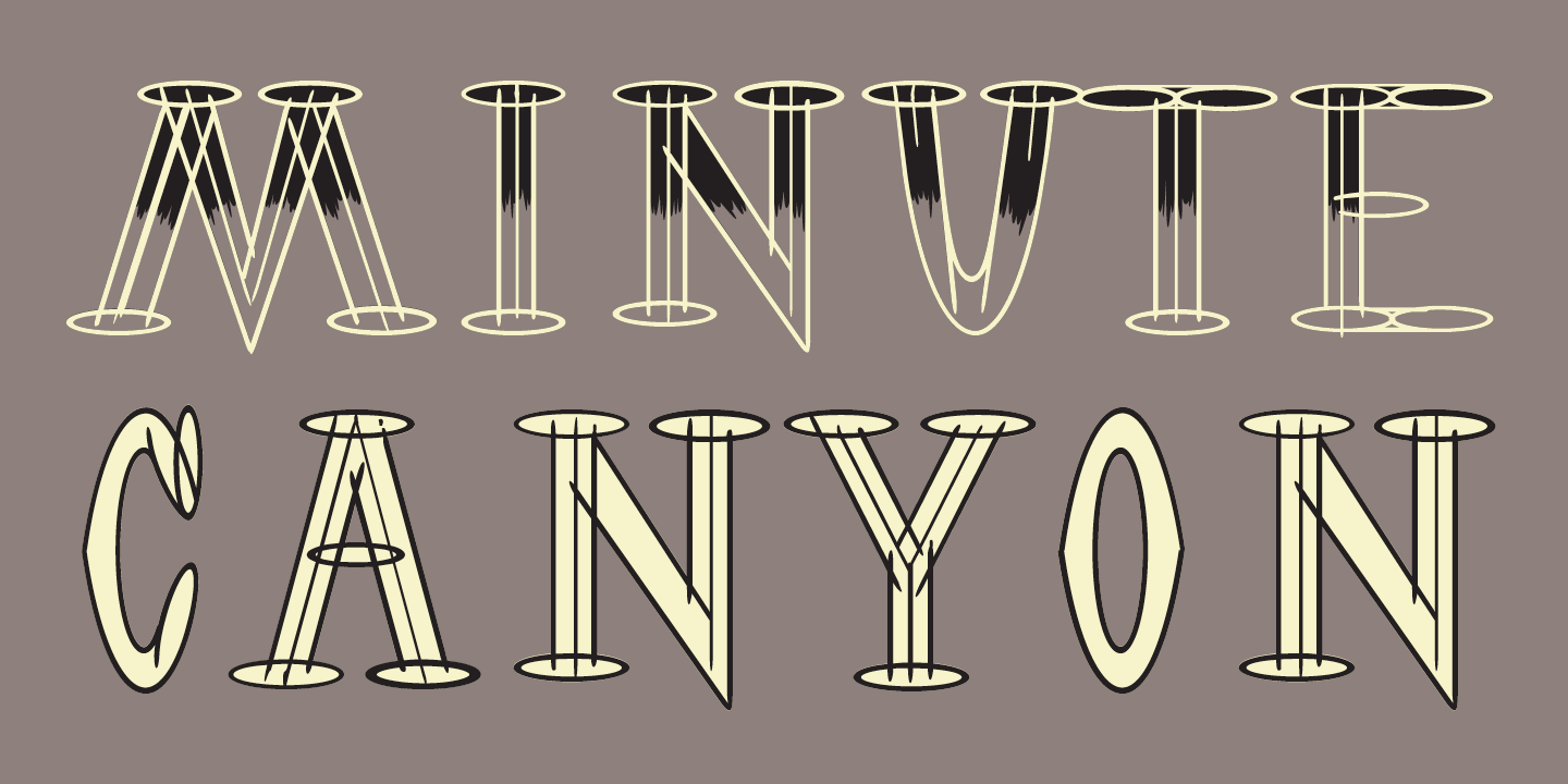 OutWest Font Sample 2