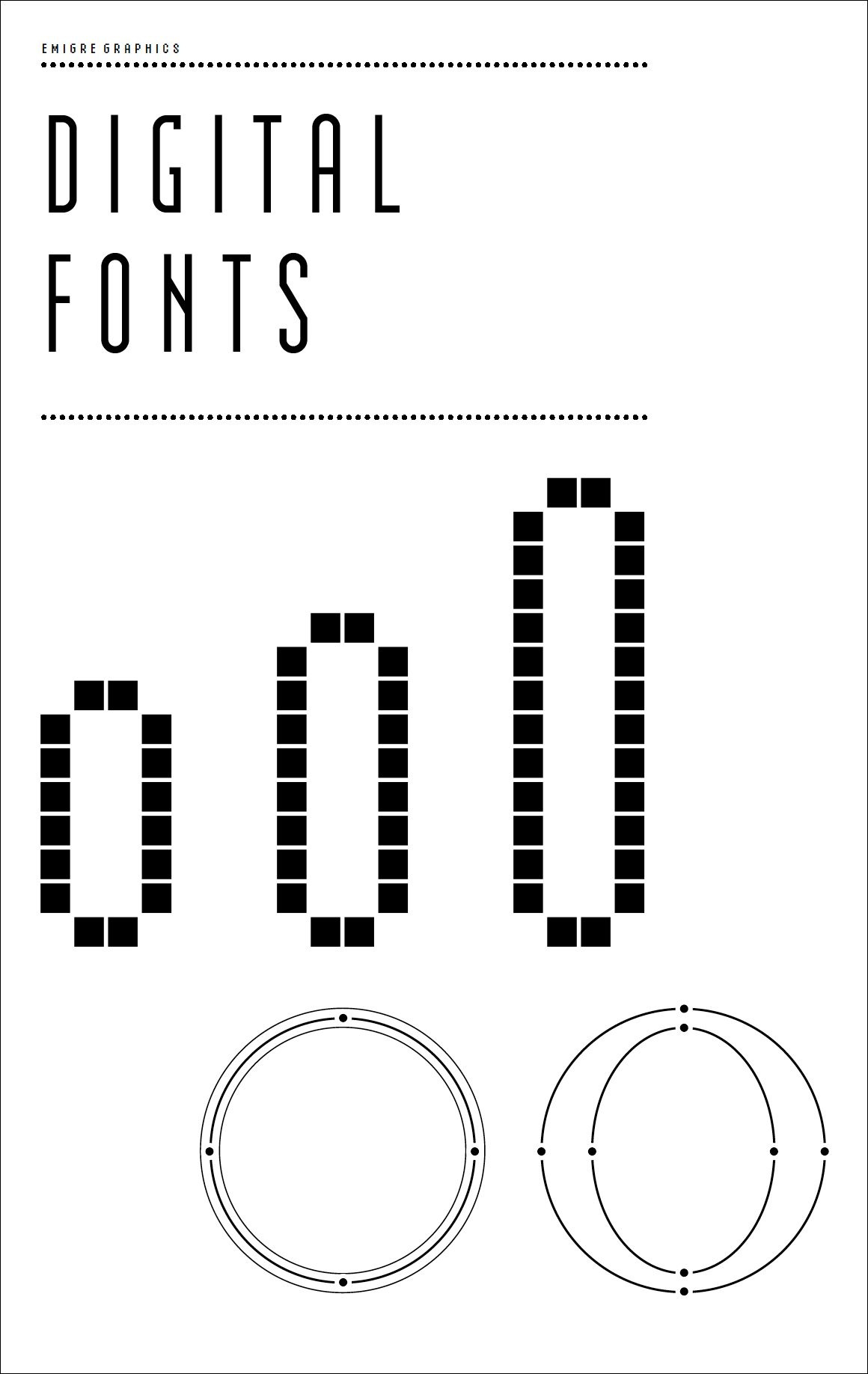 Digital Fonts Font Specimen Catalog