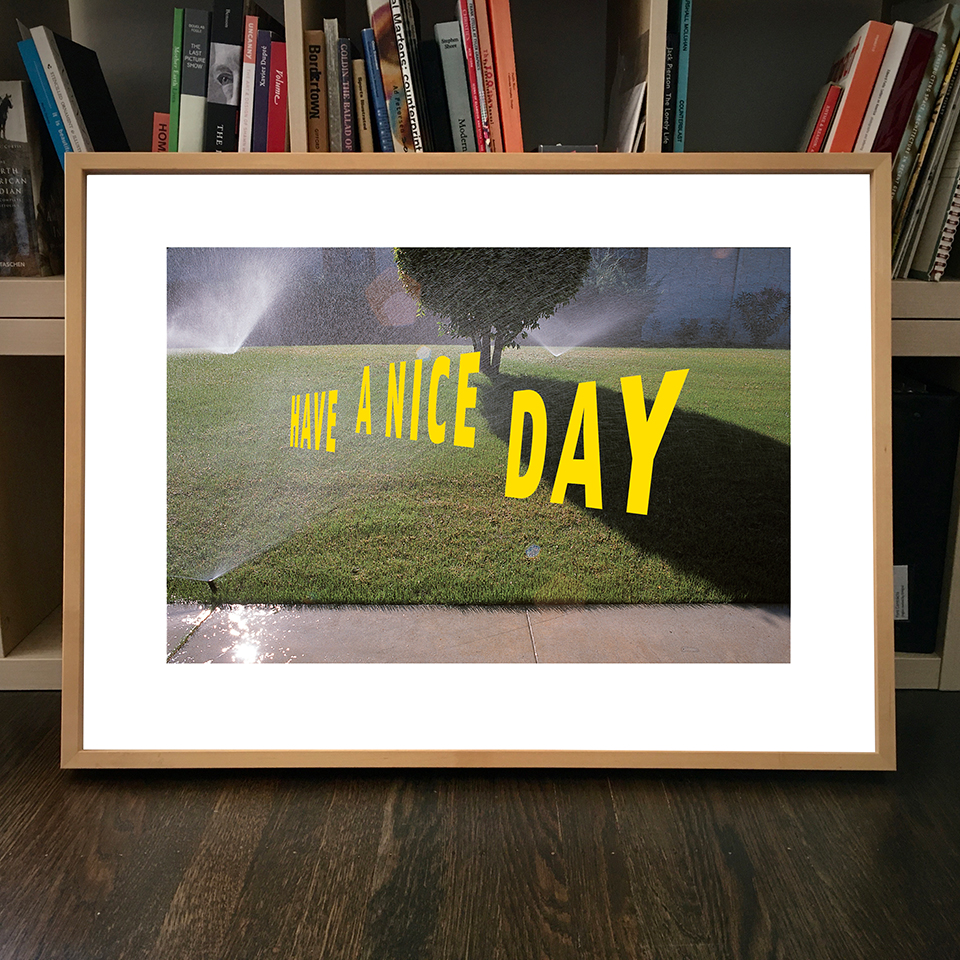 Print by Rudy VanderLans Have a Nice Day (Digital Print) - 1