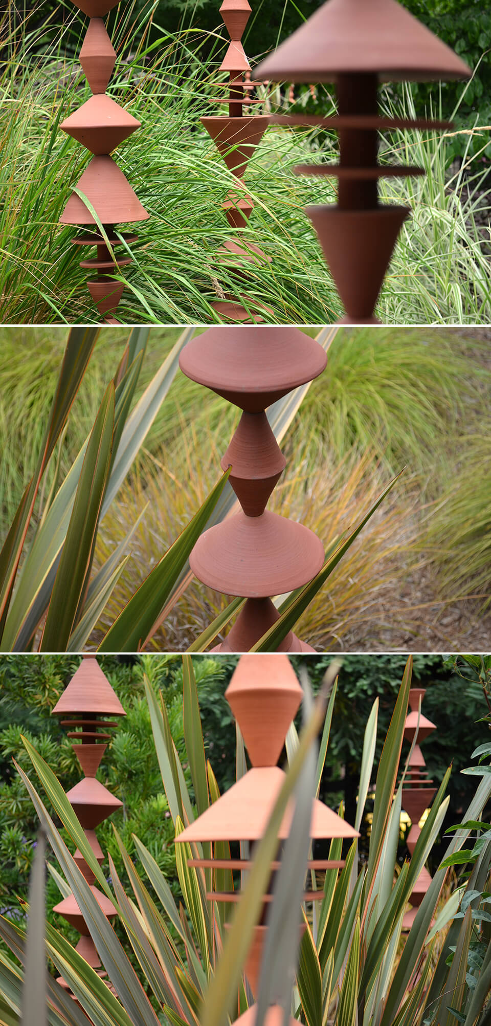Ceramic Garden Cones by Zuzana Licko 5