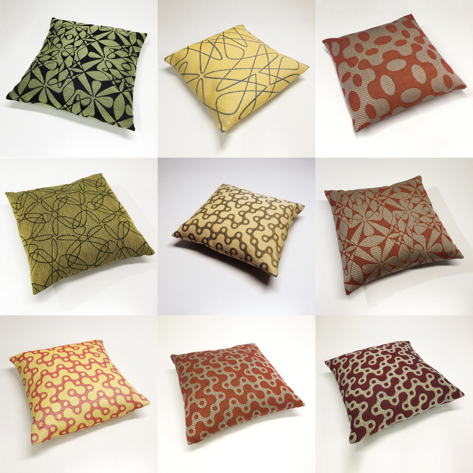 Custom Woven Pillow No. 908