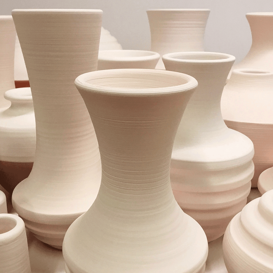 New Ceramic Vases by Zuzana Licko