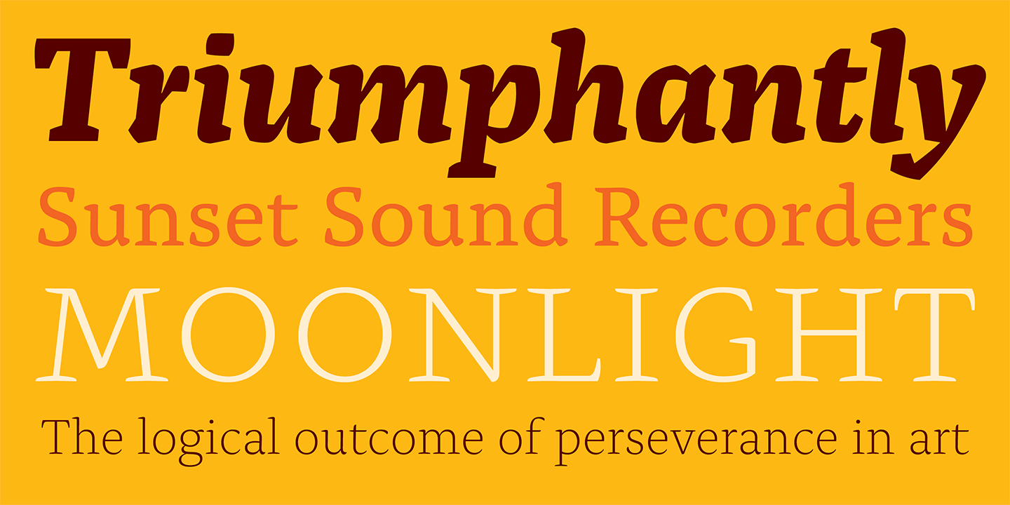 Alda Font Sample 1