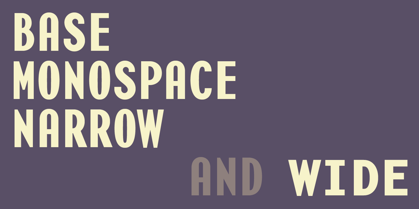 Base Monospace Font Sample 0