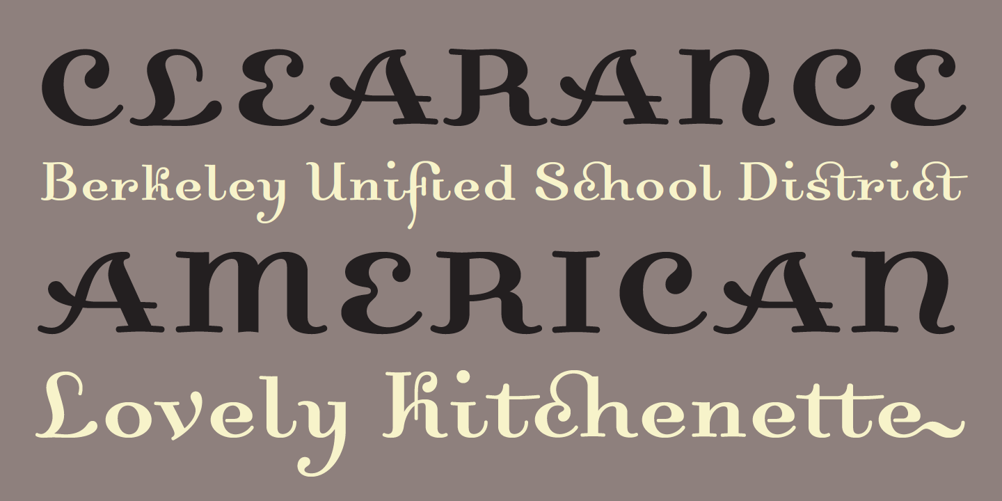 Dalliance Font Sample 2