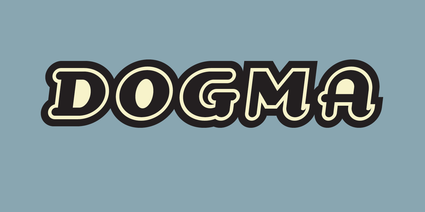 Dogma Font Sample 0