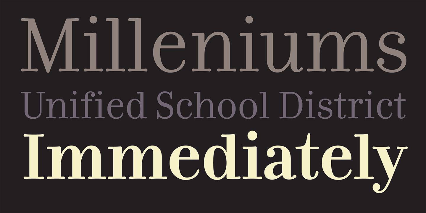 Filosofia Parma Font Sample 3