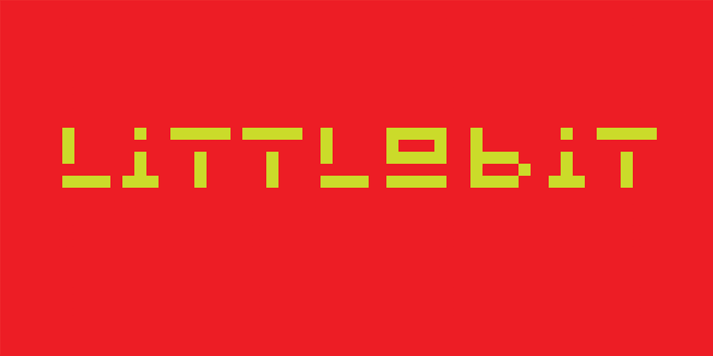 Littlebit Font Sample 0