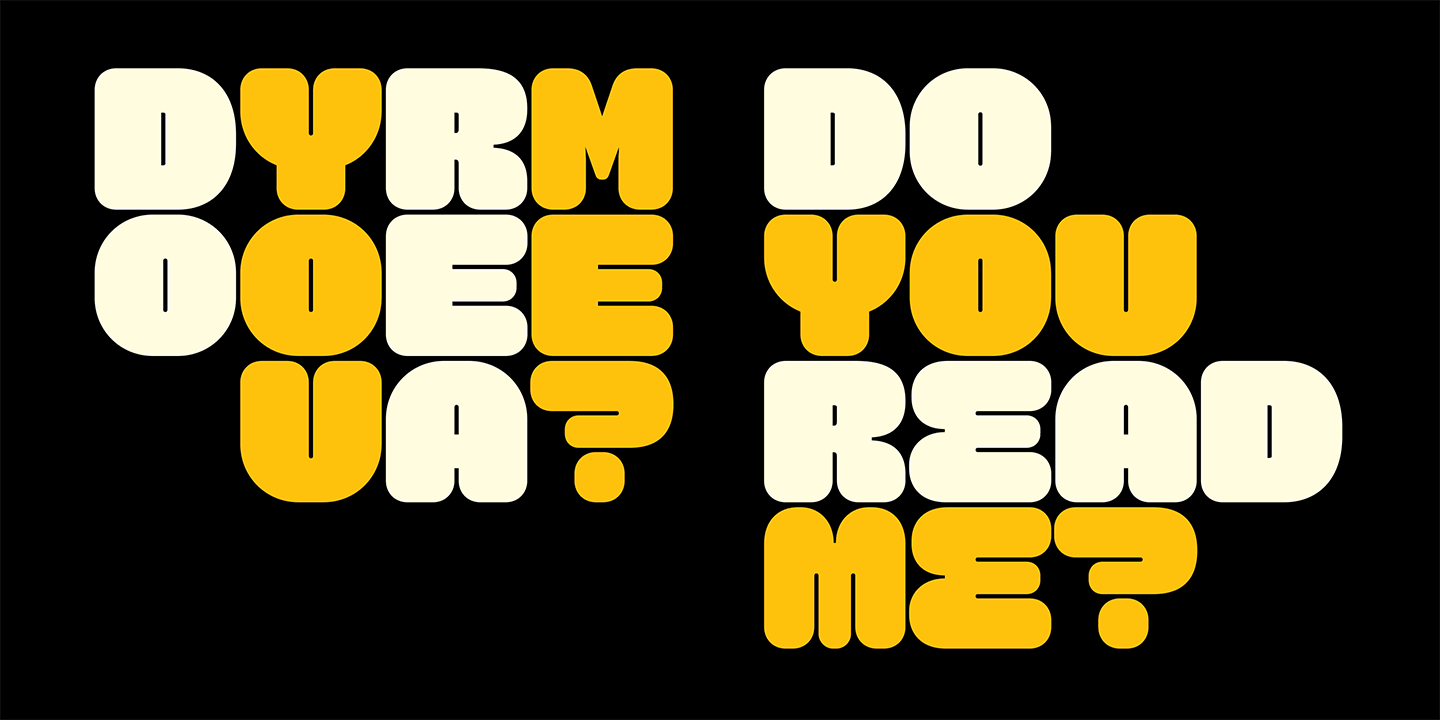 Modulator Font Sample 5