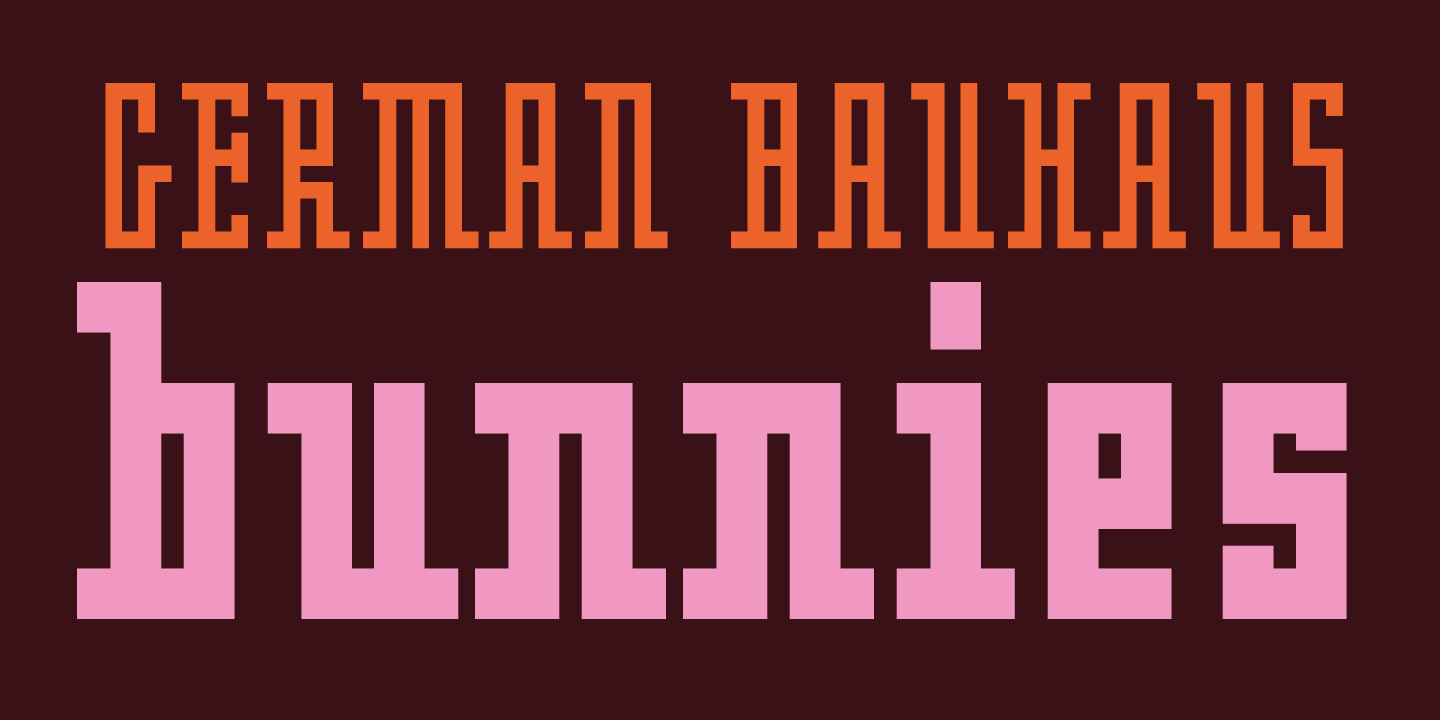 Oblong Font Sample 1