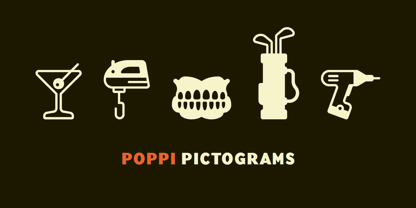 Poppi Font Sample 0