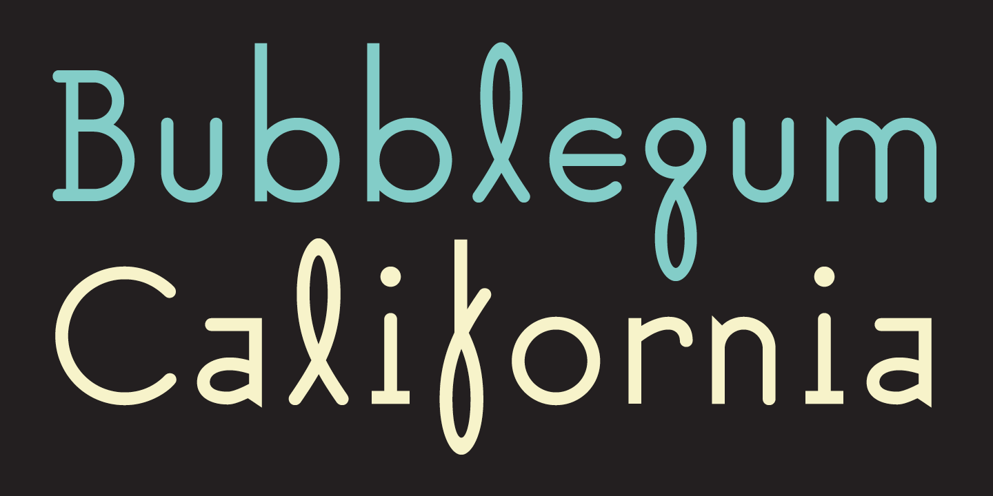 Suburban Font Sample 1