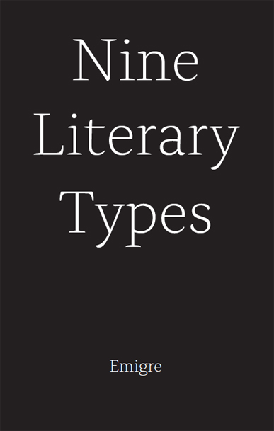 Nine Literary Types