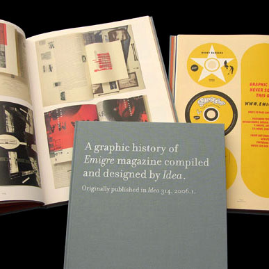 A Graphic History of <I>Emigre</I> Magazine by <I>Idea</I>