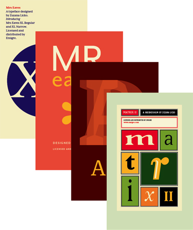 Emigre Fonts PDF Catalogs