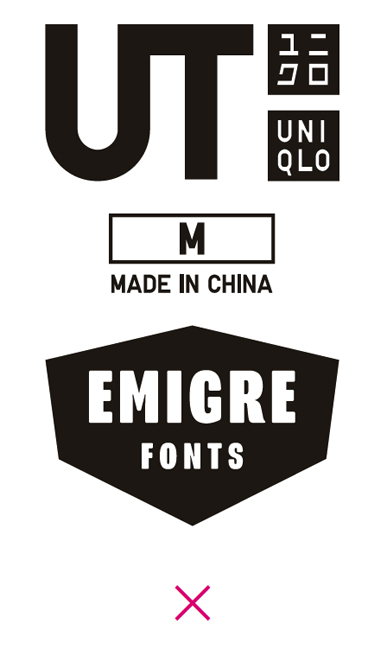 UNIQLO Loves Emigre