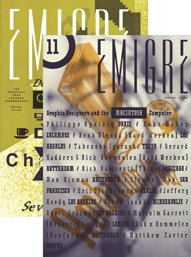 Emigre at Victoria & Albert Museum, London